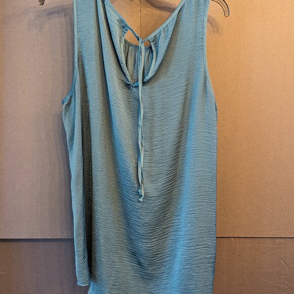 CAbi #3789 Mist Sleeveless Tank Top Blouse - size XL - Picture 2 of 3